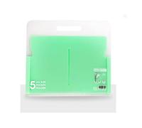 Cartelle, Organizer for file a fisarmonica multicolore Candy Borsa for documenti con cartella in PP espandibile a 5 tasche(Green)