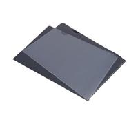 Cartelle portadocumenti in plastica A4, 24 pezzi, tipo L, con tasche trasparenti, for documenti, scuola e ufficio(Transparent)