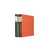 Cartelle Raccoglitore ad anelli perforato A4 in PP, 5 pezzi, cartella portadocumenti spessa a tre fori, archivio, informazioni, opuscolo organizzatore