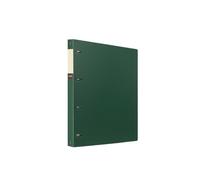 Cartelle Raccoglitore ad anelli perforato A4 in PP con quattro fori, cartella portadocumenti spessa, libretto informativo for archivio(Green)