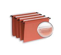 Cartelle sospese per cassetto ELBA Defi interasse 33 cm arancione fondo V Conf.