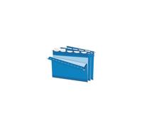 Cartelle sospese rinforzate colorate 1/5 Tab Letter Blu 25/BX