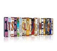 Cartelli da bar per decorazioni da bar, cartello ""It's 5 O'Clock Somewhere"", divertenti accessori da bar vintage, cartelli per bere, regali per u