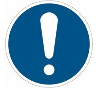 Cartelli di obbligo ISO 7010 "Obbligo Generico" M001