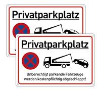 Cartelli di Parcheggio Privato, Divieto di Accesso, 30x20 cm, Divieto di Accesso e di Circolazione, con Fori, Cartello di Proprietà Privata, Collaudato, Resistente alle Intemperie