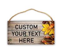 Cartelli in legno personalizzati Cartelli con testo/immagine in legno personalizzati Cartelli per porte Cartelli in legno da appendere per la casa, la cucina, il bagno, il bagno, l'arredamento della f