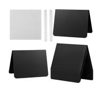 Cartelli per Cibo per Buffet,12 Pezzi Lavagnette Segnalibri Per Alimenti Con Penna Bianca E - Etichette per Bevande per Feste,per Matrimonio Festa Evento Banchetto Catering Ristorazione