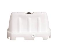 CARTELLI SEGNALATORI BARRIERA STRADALE 100x40x70cm BIANCO tipo NEW JERSEY