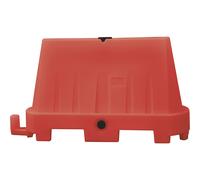 BARRIERA STRADALE 100x40x70cm ROSSO tipo NEW JERSEY CARTELLI SEGNALATORI