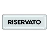 Cartelli segnaletica adesivi Pubblicentro riservato 15905730ADB0150X0050