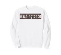 Cartelli stradali di New York Washington St West Village Felpa