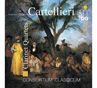 Cartellieri, A.C. - Clarinet Quartets