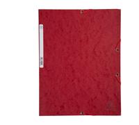 Chemise 3 Rabats a Elastiques Carte Lustree 400g/M2 Nature Future - A4