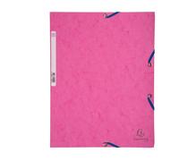 Cartellina 3 Lembi con Elastico in Cartoncino Lustrè Exacompta - 24x32 cm - 400