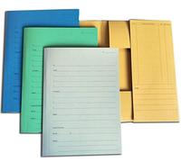 Cartellina 3 Lembi incollati pratica avvocato giallo, Conf. 10 pezzi