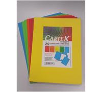 Cartellina a 3 lembi Blasetti Cartex 25x conf. 25 pz - 614