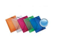 Cartellina a 3 lembi con elastico FAVORI espandibile 0-3 cm assortiti - 400066830