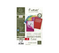 CONF.10 CARTELLE CON FINESTRA 50200E FOREVER 22X31CM COLORI