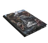 JURASSIC WORLD - Cartella per Bambini, Copertina Rigida, Cartone (CyP Brands)