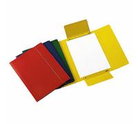 Cartellina C/Elastico 25X34Cm Giallo Presspan 32P Cf 10 Pz