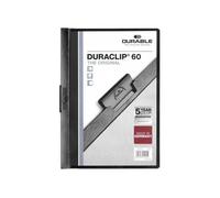Cartellina con clip Durable DURACLIP® A4 nero - 220901