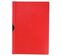 Cartellina con clip Q-Connect PVC 22x30,7 cm rosso KF00461-25 pezzi.