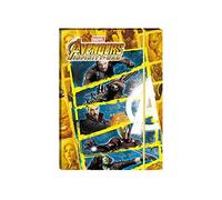 Cartellina con Elastico Avengers Infinity War - Formato 34 x 25 cm - Per Scuola Elementare SET DA 2 PEZZI