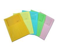 Cartellina con finestra Blasetti SINTEX cm acqua marina conf. da 50 - 0580