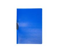 FELLOWES - F007TB - Cartellina con molla Clipper - 22x30 cm - trasparente blu - Fellowes - 44727 - Conf. da 20 Pz. - F007TB
