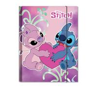 Cartellina elastico Disney Stitch Asssortito