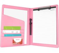 Cartellina in Pelle Formato A4, per Curriculum E Blocco Appunti, per Lavoro, Scu