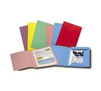 CARTELLINA MANILLA 3 LEMBI 5 COLORI ASSORTITI PZ.50