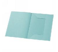 CARTELLINA MANILLA 3 LEMBI AZZURRO PZ.50