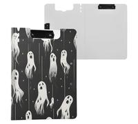 Cartellina portablocco Poltergeist con fantasmi sospesi Hallween A4 portablocco orizzontale e verticale doppia clip per infermieristica con coperchio