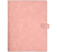 Cartellina portadocumenti A4, con copertina morbida, colore: rosa | Design espandibile, organizer per documenti, compatibile con notebook, archiviazione per rapporti d'esame