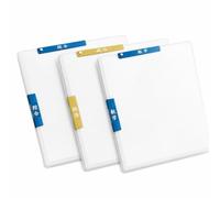 Cartellina Portadocumenti in Plastica, 3, clip singola | Resistente all'abrasione, Portadocumenti in plastica, Preparazione concorsi, Per bibliotecari
