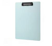 Cartellina Rigida Con Pinza Cartella portadocumenti A4, blocco for appunti, fermacarte, organizer for documenti di prova, materiale scolastico, cancelleria for ufficio(Light Green)