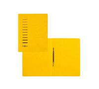 Cartellina semplice con pressino- 265 gr - A4 - cartone pressato - giallo - Pagn