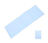 Cartellina Spartiti Musicale Pieghevole A4 Sei Fogli Blu Classico | Plastica Opaca, Visione Multipagina Continua, Riduce il Passaggio Foglio, Formato Compatibile A4