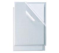 Cartelline a L in PVC Sei Rota Capri 61 alto spessore - trasparente A4 - conf. 2
