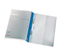 Cartelline ad aghi con clip Esselte Quot blu conf. da 25 pezzi - 28363