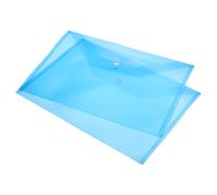 Cartelline Documenti 20 Pezzi A4 Cartella Plastica Buste con Chiusura Scatto Blu