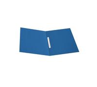 Cartelline semplici con pressino - cartoncino Manilla 200 gr - 25x34 cm - azzurr