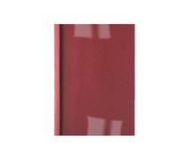 Cartelline termiche Business Line - 3 mm - leather rosso - GBC - scatola 100 pez
