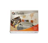 Cartelline termiche Grain - 1,5 mm - rosso - Titanium - scatola 25 pezzi