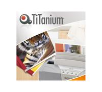 Cartelline termiche Grain - 15 mm - bianco - Titanium - scatola 50 pezzi