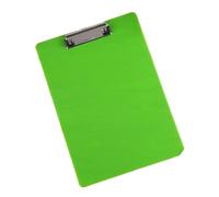 Cartelline trasparenti in plastica, Appunti A4 da 3 pezzi con clip multicolore(Green)