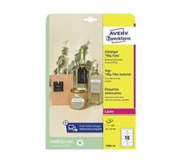 Cartellini micro-perforati Avery ultrare rettangolari in conf. da 100 pz T3002-10