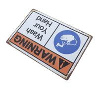 Cartello Allarme Dei Servizi Igienici Nastro Di Sicurezza Per Passaggi