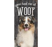 Cartello Australian Shepherd - Mi Hai Preso al WOOF 6x12